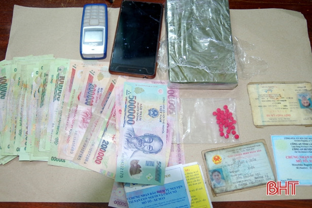 Vận chuyển 1 bánh heroin và 30 viên hồng phiến với giá 10 triệu đồng