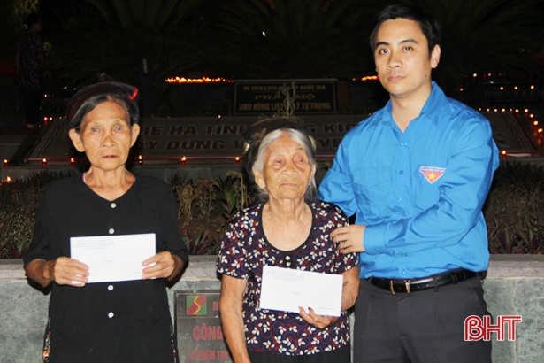 Tuổi trẻ Hà Tĩnh thắp nến tri ân anh hùng liệt sỹ Lý Tự Trọng