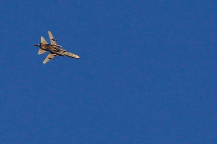 Ảnh: Cuộc chiến khốc liệt ở Syria nhìn từ phía Israel