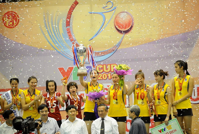 Nhìn lại chặng đường 14 năm Giải Bóng chuyền nữ quốc tế VTV Cup