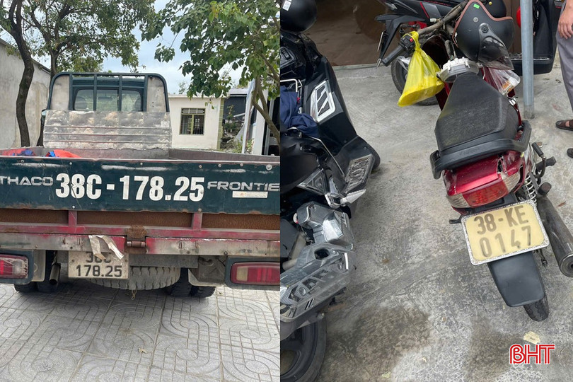2 phương tiện liên quan tới vụ TNGT khiến cụ ông 89 tuổi tử vong trên quốc lộ 1 ở phường Sông Trí, tỉnh Hà Tĩnh. bqbht_br_tai-nan-nguoi-cao-tuoi-2.jpg