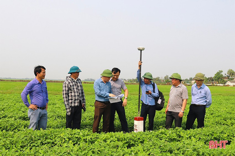 Tại xã Thạch Lạc, phần diện tích mặt bằng nằm trong phạm vi ảnh hưởng dự án đường Xô Viết Nghệ Tĩnh kéo dài về phía Đông chủ yếu là đất nông nghiệp. bqbht_br_duong-xo-viet-nghe-tinh-keo-dai-8.jpg