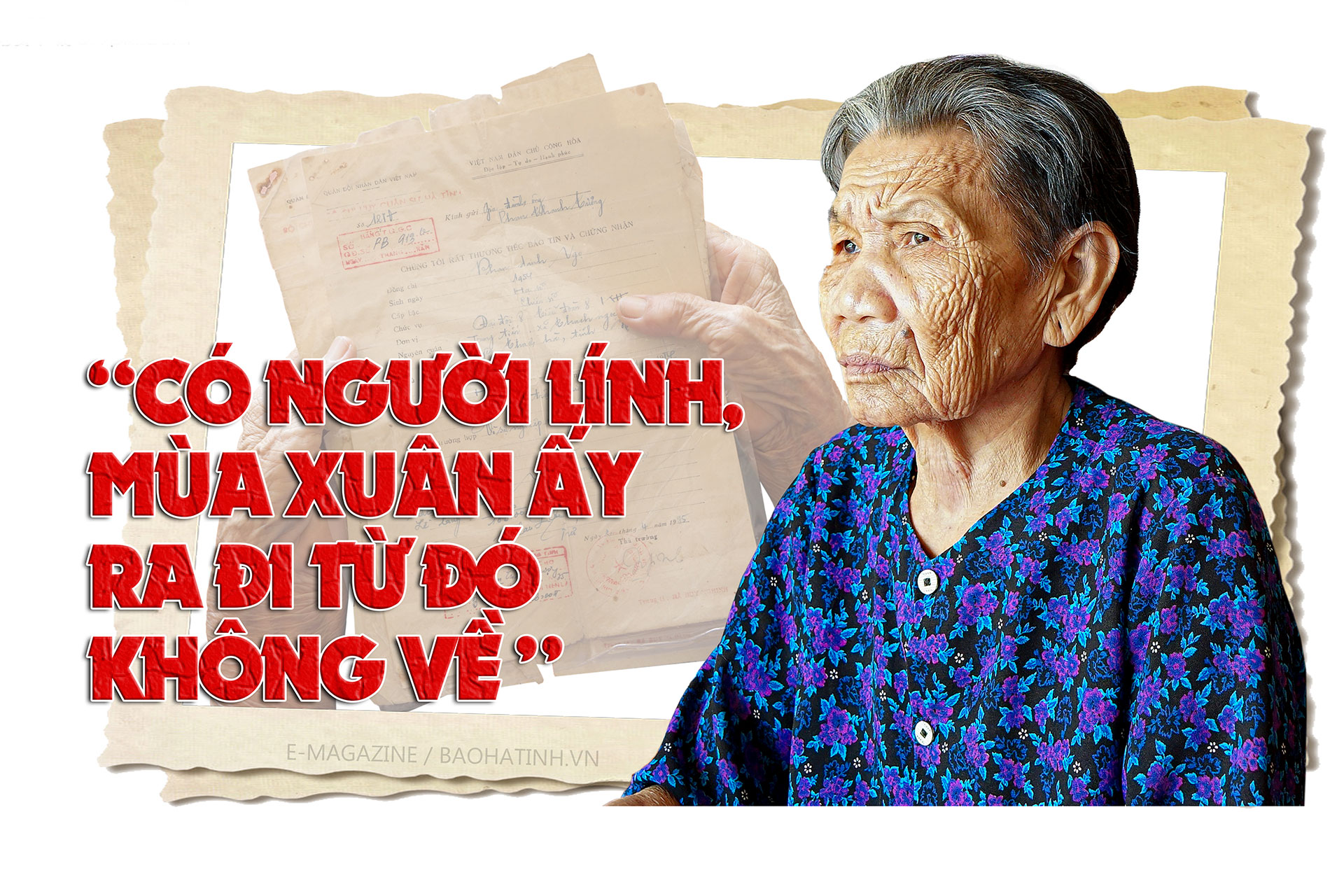“Có người lính, mùa xuân ấy ra đi từ đó không về” ảnh 1 “Có người lính, mùa xuân ấy ra đi từ đó không về”