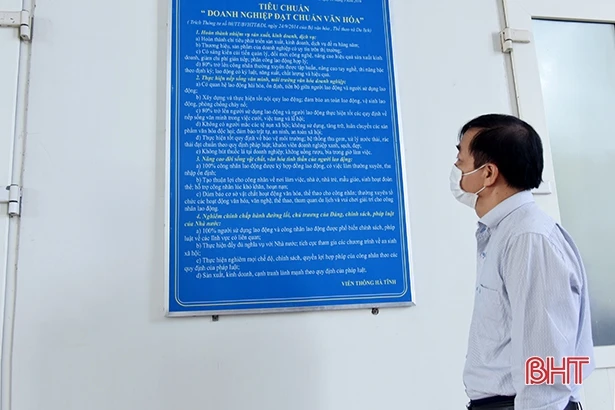 Xây dựng văn hóa công sở, văn hóa doanh nghiệp ở Hà Tĩnh