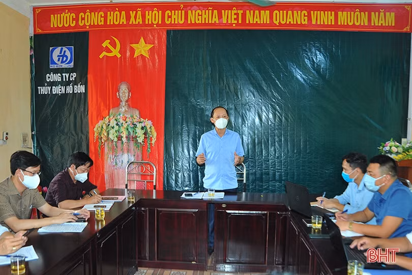 Thuỷ điện Hố Hô phải sớm hoàn thành phương án phòng chống thiên tai