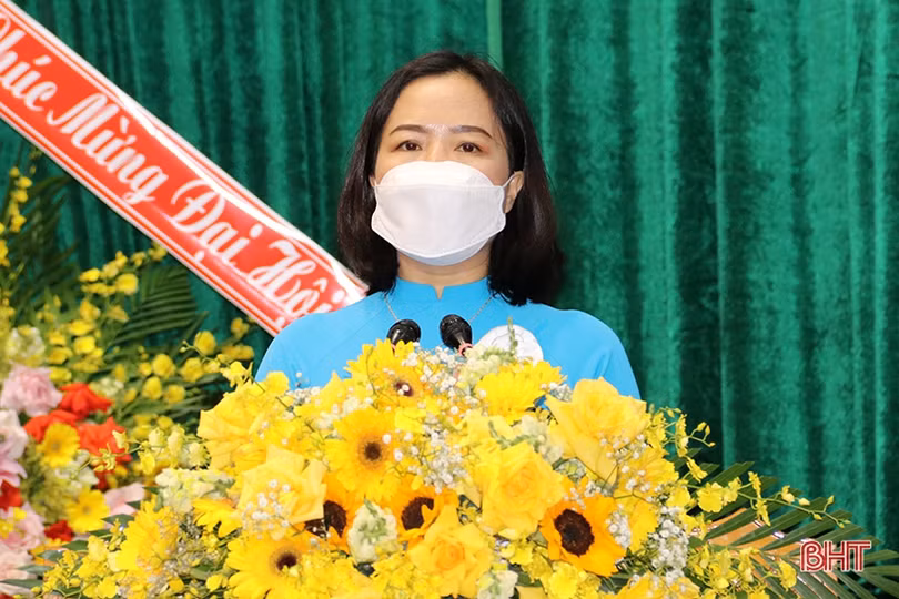Bà Đoàn Thị Mỹ tái đắc cử Chủ tịch Hội LHPN thị xã Kỳ Anh