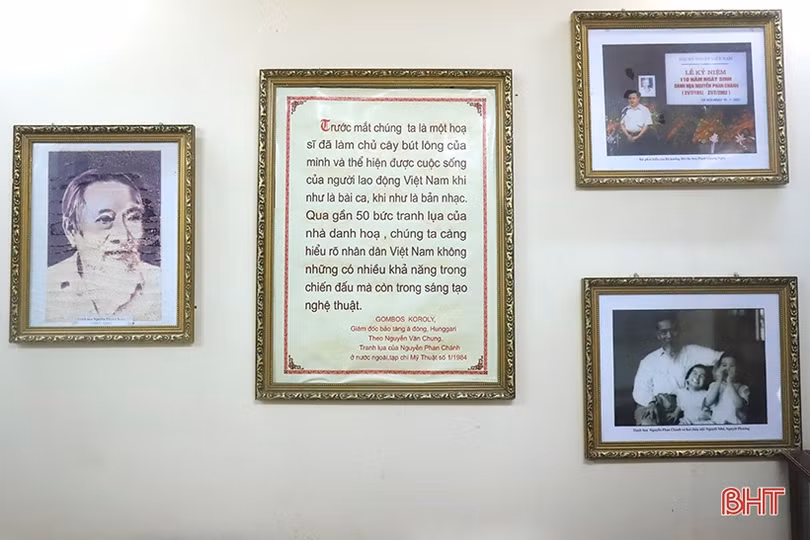 Những kỷ vật bên trong Nhà lưu niệm danh họa Nguyễn Phan Chánh ở Hà Tĩnh