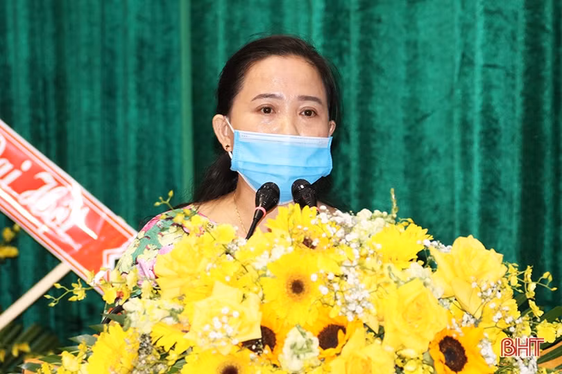 Bà Đoàn Thị Mỹ tái đắc cử Chủ tịch Hội LHPN thị xã Kỳ Anh