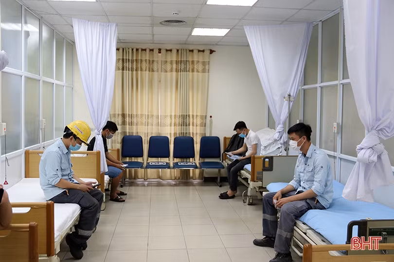 1.350 công nhân Formosa Hà Tĩnh tiêm vacxin phòng COVID-19