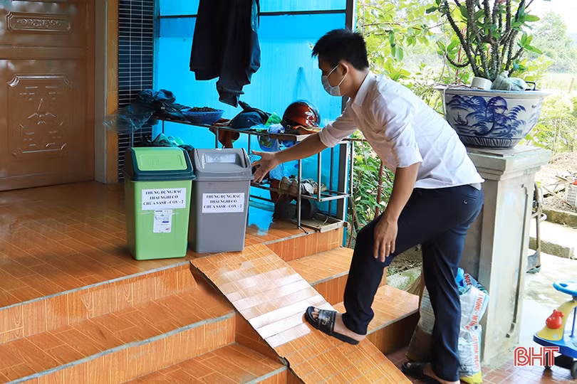 Hà Tĩnh: Ghép hộ, “nhường” nhà cho người từ vùng dịch về cách ly y tế