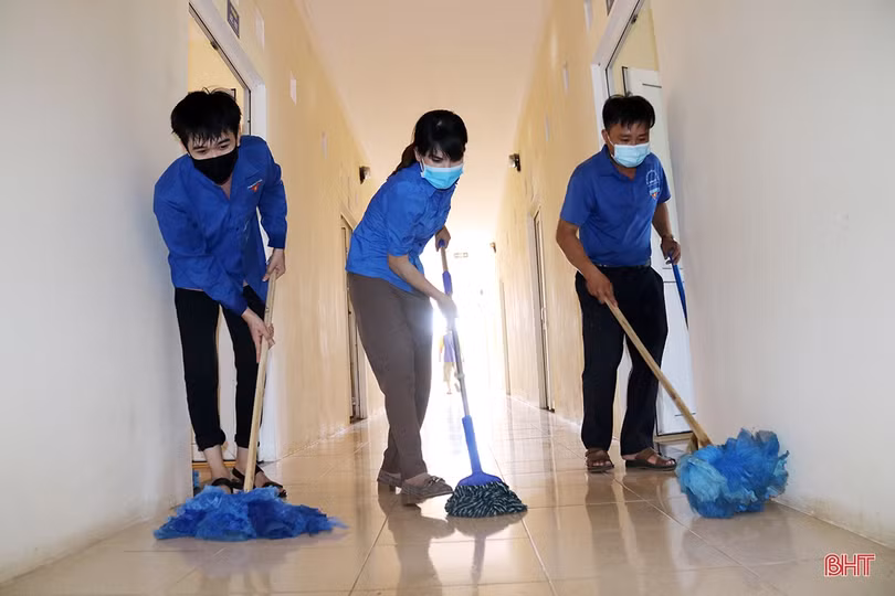 Tiếp nhận công dân từ các tỉnh phía Nam thực hiện cách ly tập trung: Tất cả đã sẵn sàng!