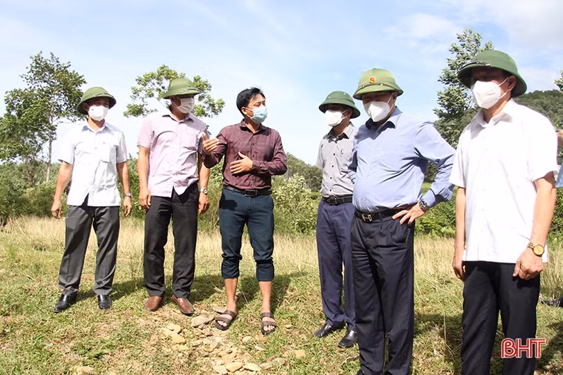 Lãnh đạo Hà Tĩnh kiểm tra, khảo sát các hợp tác xã tại Hương Sơn