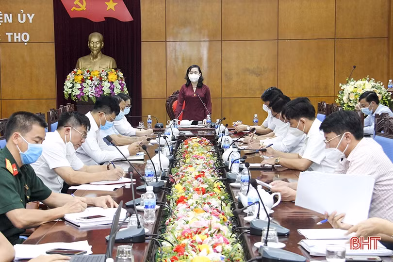 Tiếp tục phát huy vai trò tổ giám sát và tuyên truyền phòng, chống COVID-19 tại cộng đồng ở Đức Thọ