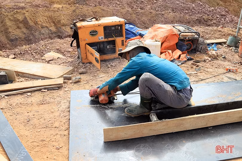 “Tăng tốc” trên các công trình thuỷ lợi ở Hà Tĩnh