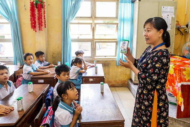Chương trình Sữa học đường TP Hồ Chí Minh mở rộng đến 24 quận, huyện
