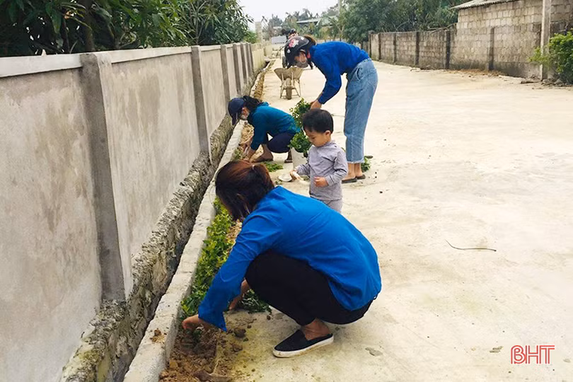 Hà Tĩnh đẩy nhanh khôi phục sản xuất gắn với xây dựng nông thôn mới