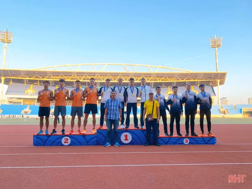 Hà Tĩnh giành 5 huy chương tại Giải Điền kinh vô địch Quốc gia 2020