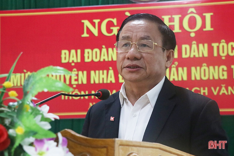 Lãnh đạo Hà Tĩnh vui đại đoàn kết với Nhân dân ảnh 3 Lãnh đạo Hà Tĩnh vui đại đoàn kết với Nhân dân