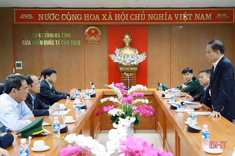 Nâng cấp cơ sở hạ tầng Cửa khẩu Cầu Treo đảm bảo hội nhập và phát triển