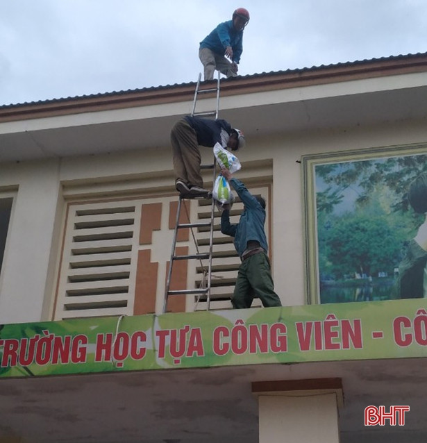 Hà Tĩnh đã di dời gần 3.500 người đến nơi an toàn