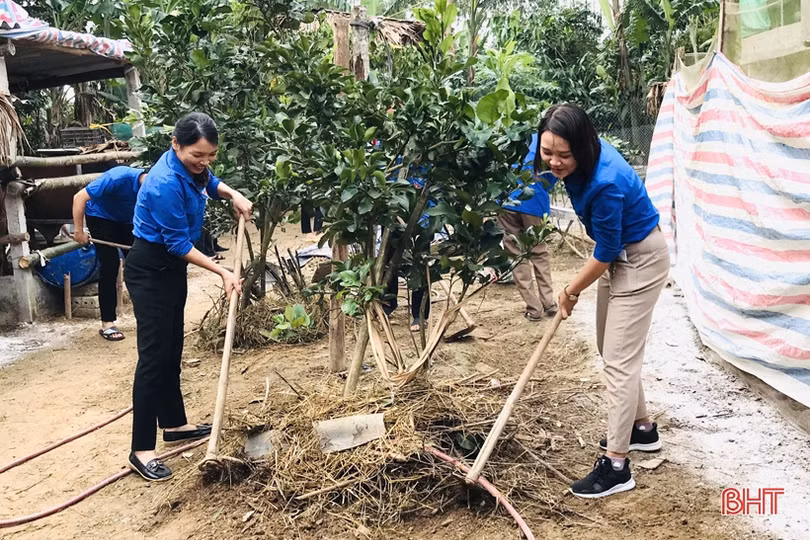 Tràn đầy sức trẻ trên những “công trường thanh niên ở Hà Tĩnh