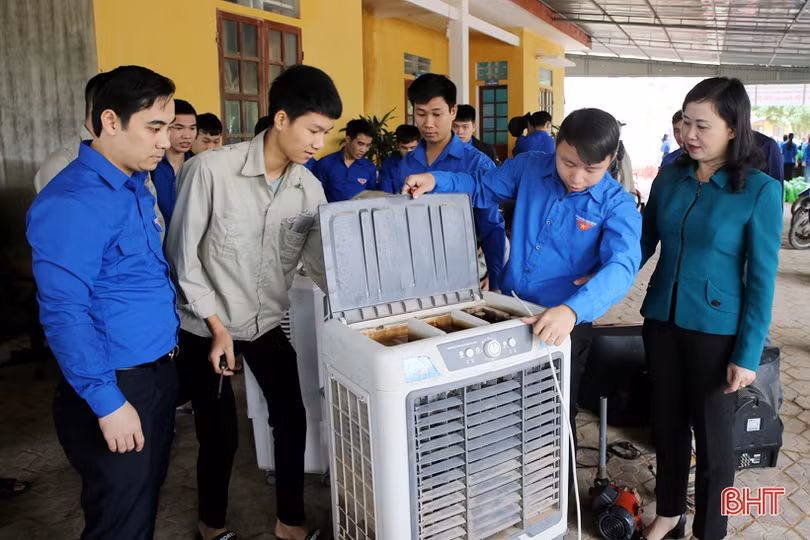 Tràn đầy sức trẻ trên những “công trường thanh niên ở Hà Tĩnh