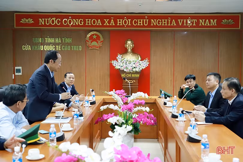 Nâng cấp cơ sở hạ tầng Cửa khẩu Cầu Treo đảm bảo hội nhập và phát triển