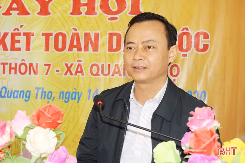 Lãnh đạo Hà Tĩnh vui đại đoàn kết với Nhân dân