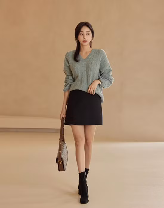 Hai mẫu áo cho ngày se lạnh