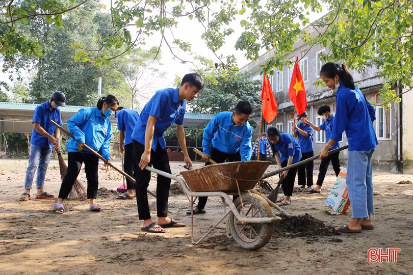 Tràn đầy sức trẻ trên những “công trường thanh niên ở Hà Tĩnh