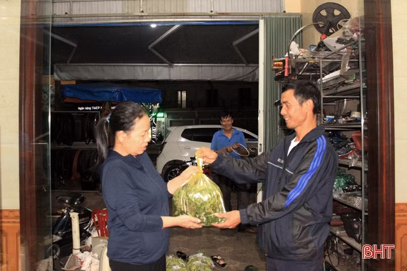 Anh nông dân Hà Tĩnh “cưỡi xế hộp” đi bán rau giống vụ đông
