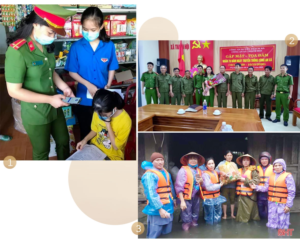 Chuyện những nữ công an chính quy về xã ở Hà Tĩnh