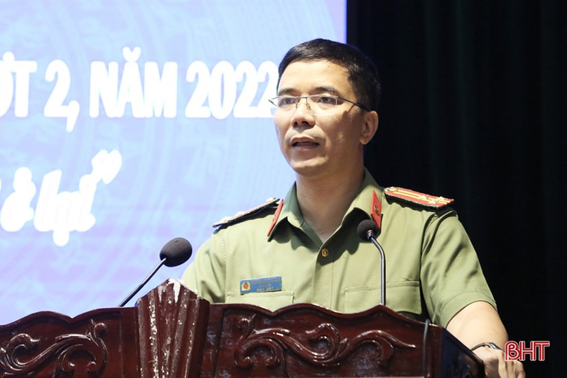 Giám đốc Công an Hà Tĩnh cùng 250 cán bộ, chiến sỹ tham gia hiến máu tình nguyện