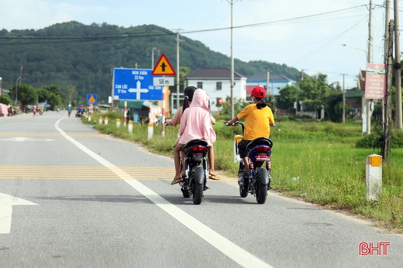 Hà Tĩnh: Báo động tình trạng học sinh vi phạm an toàn giao thông dịp nghỉ hè