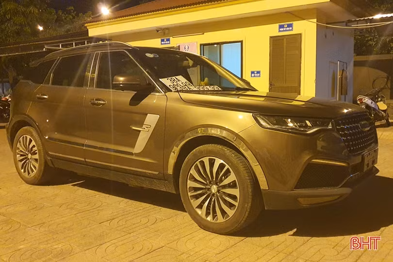 Xử phạt chủ ô tô lắp biển kiểm soát “ngũ quý 9” giả ở Hà Tĩnh