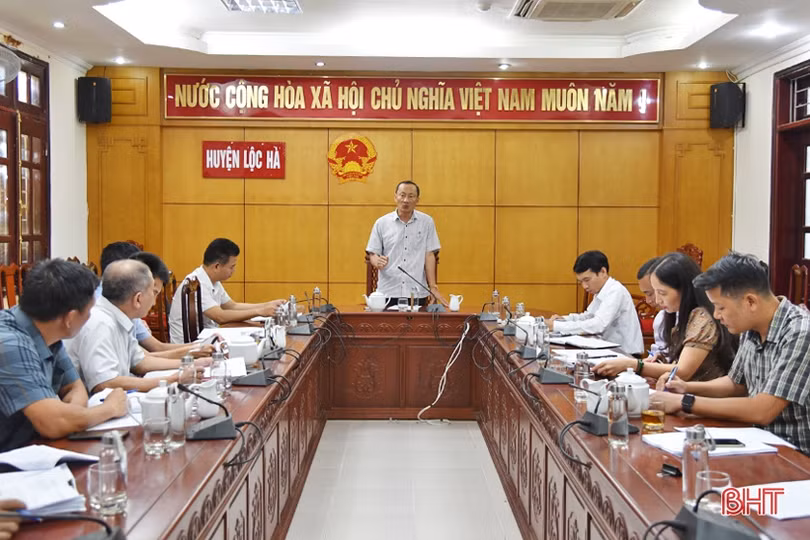 Xây dựng phương án khả thi, đẩy nhanh tiến độ các dự án trọng điểm ở Lộc Hà