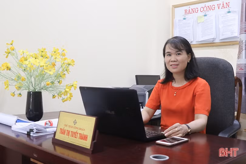 Chuyện thêm về nữ cán bộ công đoàn Hà Tĩnh nhận Giải thưởng Công đoàn Giáo dục Việt Nam