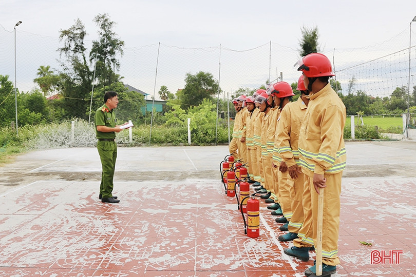 Ra mắt mô hình khu dân cư an toàn PCCC đầu tiên tại Thạch Hà