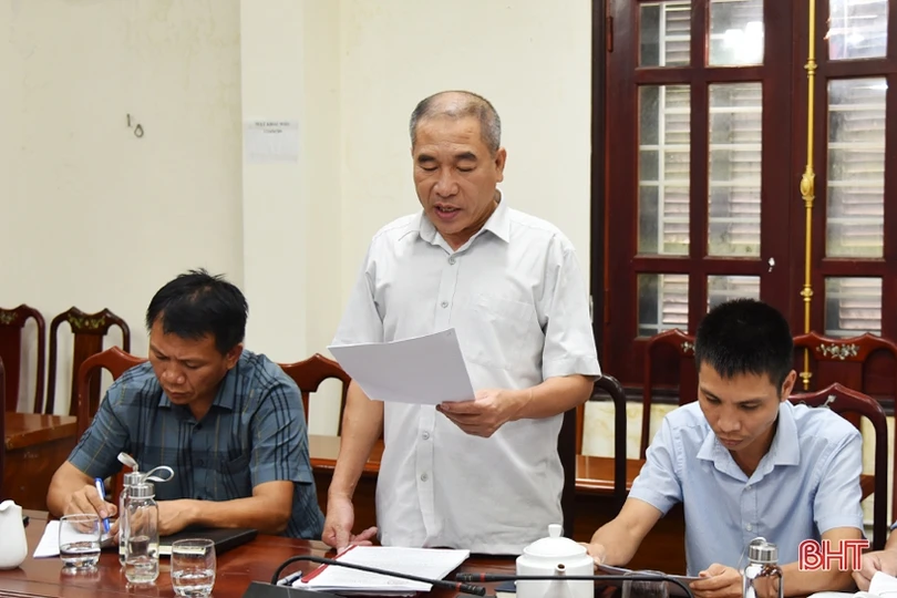 Xây dựng phương án khả thi, đẩy nhanh tiến độ các dự án trọng điểm ở Lộc Hà