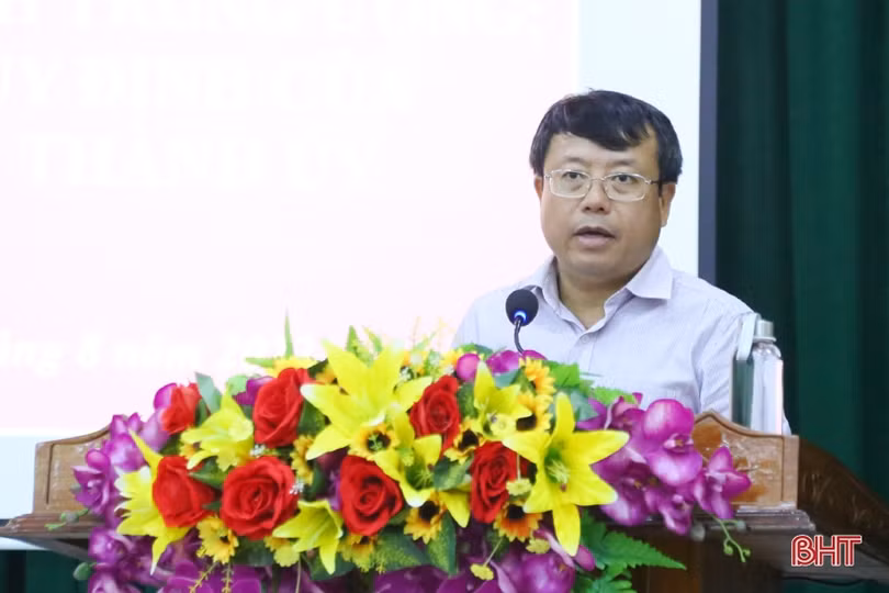 TP Hà Tĩnh thực hiện nghiêm Nghị quyết 18-NQ/TW, nâng cao hiệu quả hoạt động tổ chức bộ máy 