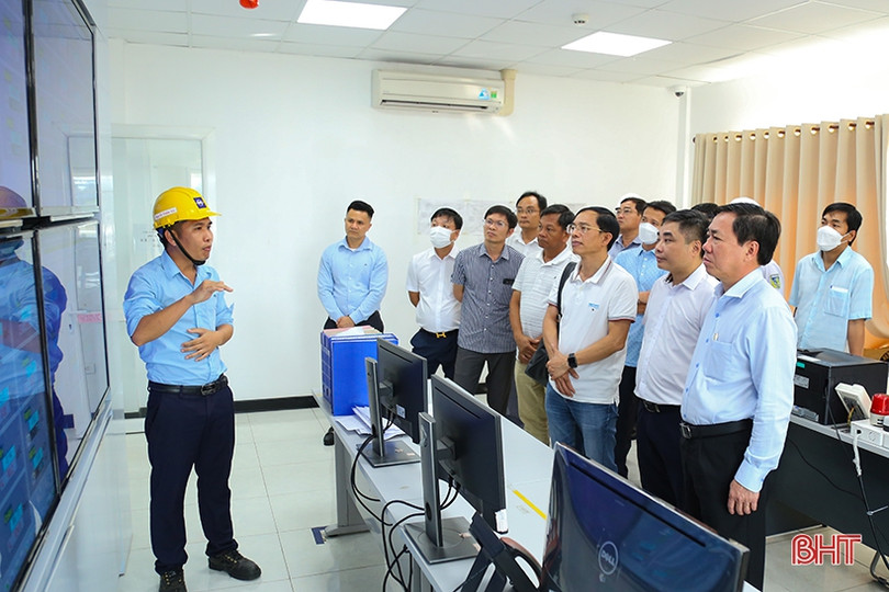 Đoàn công tác tỉnh Ninh Thuận tham quan Khu kinh tế Vũng Áng