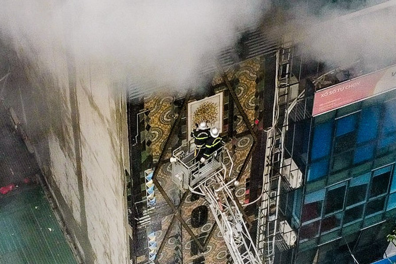 Thăng cấp bậc quân hàm cho 3 chiến sĩ PCCC hy sinh trong vụ cháy quán karaoke