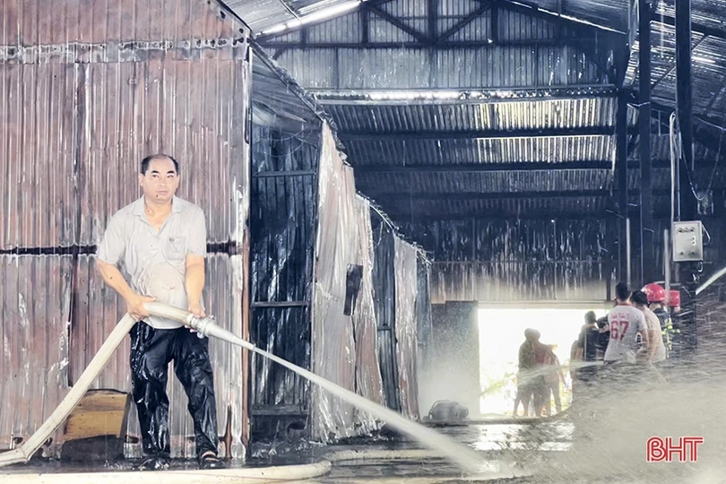 Phát huy hiệu quả phương châm “4 tại chỗ” trong phòng cháy, chữa cháy ở Hà Tĩnh