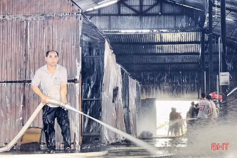 Nâng cấp độ phòng cháy, chữa cháy ở làng mộc lớn nhất Hà Tĩnh