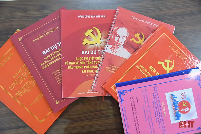 Sức lan tỏa từ Cuộc thi viết về bảo vệ nền tảng tư tưởng của Đảng ở Hà Tĩnh