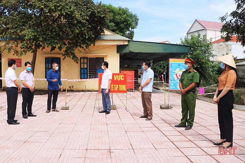 Can Lộc cần tăng cường thêm điểm test nhanh kháng nguyên, sàng lọc virus SARS-CoV-2 cho người dân