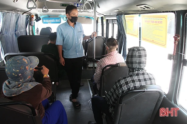 Nhiều tuyến xe buýt ở Hà Tĩnh tạm ngưng hoạt động do ảnh hưởng dịch Covid-19