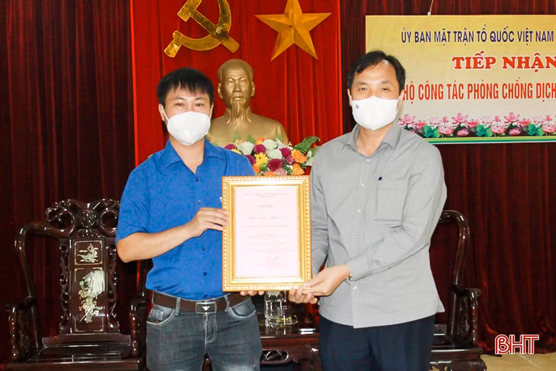 Nhiều doanh nghiệp, nhà hảo tâm hỗ trợ Hà Tĩnh phòng, chống dịch Covid-19