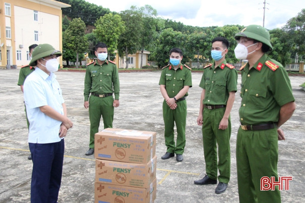 Đảm bảo an toàn tại các khu cách ly tập trung ở Hương Sơn