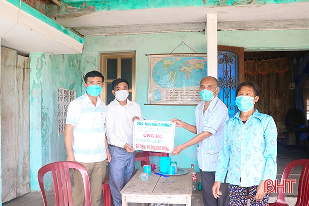 Huyện Kỳ Anh đóng góp hơn 516 triệu đồng ủng hộ phòng, chống dịch